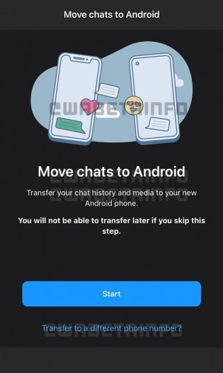 Move chats Android