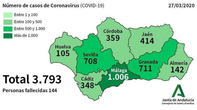 mapa coronavirus viernes 27
