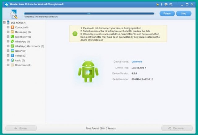 recupera android