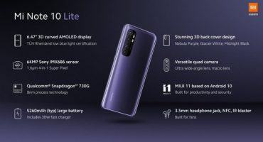 Mi 10 Note Lite