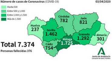mapa coronavirus malaga viernes