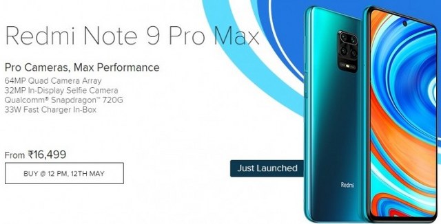 Redmi Note 9 Pro Max