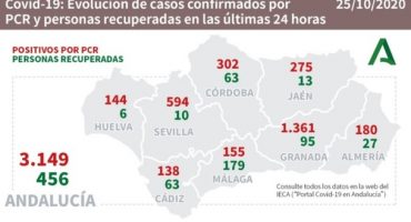 malaga 155 nuevos positivos