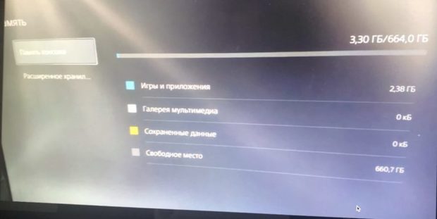 ps5 664 gb