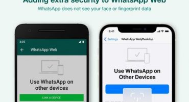 WhatsApp biometric