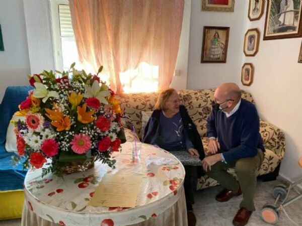 Maria Fernández 108 años