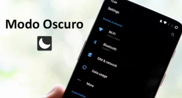 Modo oscuro