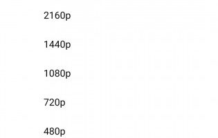 resolucion youtube app