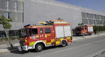 heridos bomberos