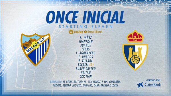 Málaga vs Ponferradina