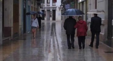 lluvia málaga