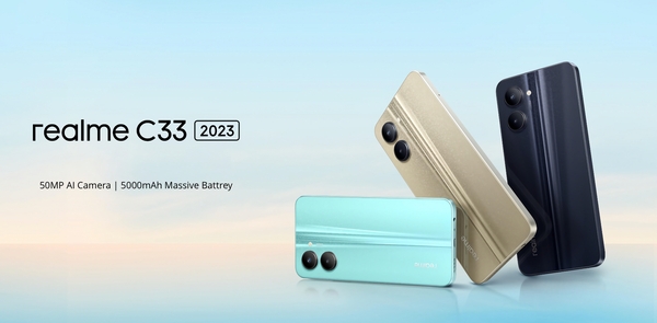 Realme C33 (2023) es oficial con Unisoc Tiger T612 y batería de 5.000 ...
