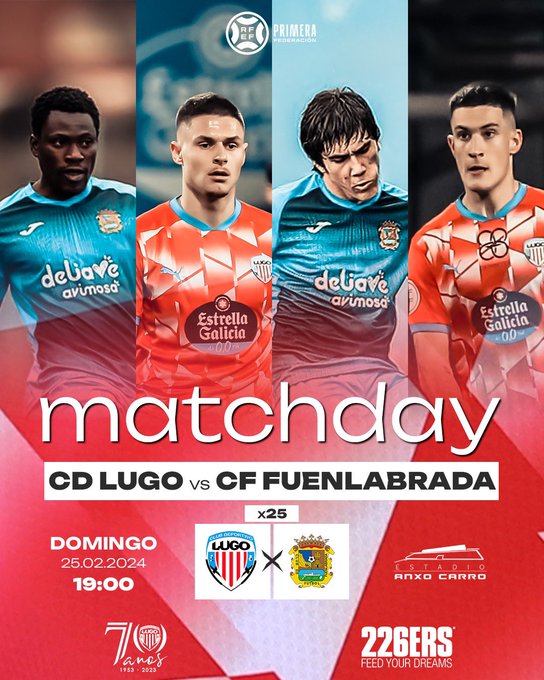 CD Lugo vs Fuenlabrada
