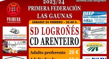 sd logroñés vs arenteiro