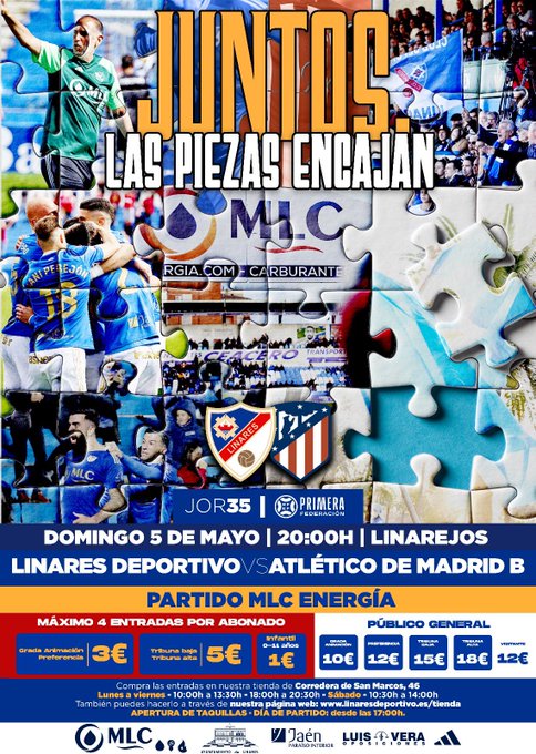 Linares vs Atlético B