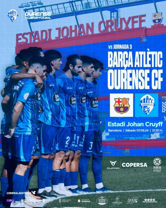 Barça Atlètic vs Ourense