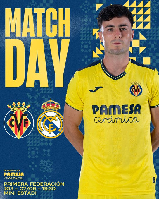 villarreal b vs rm castilla