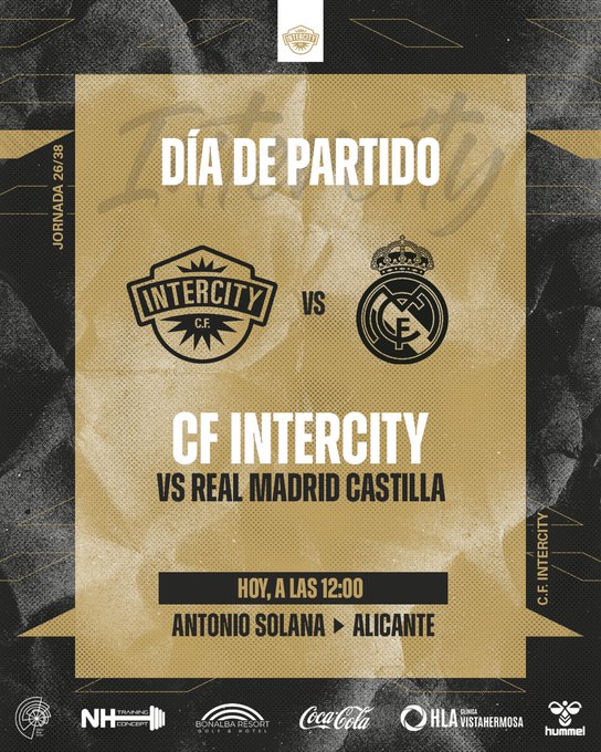 Intercity vs RM Castilla
