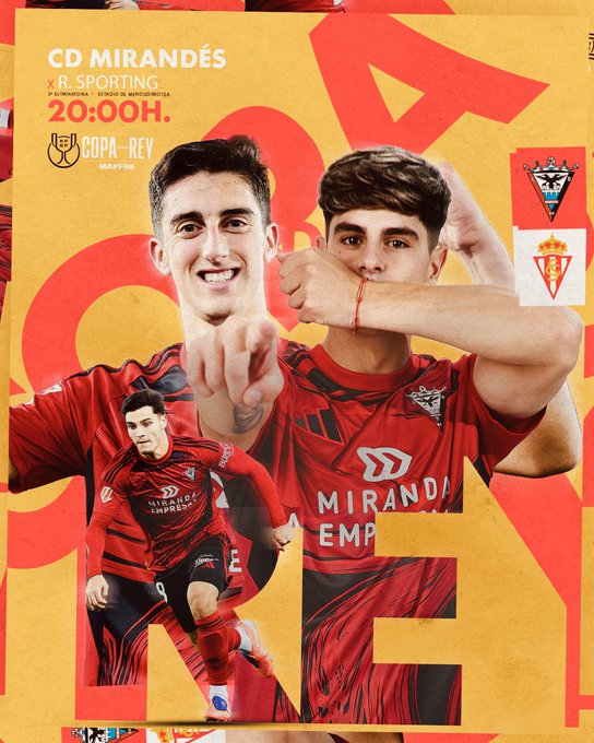Ver en directo, en vivo y online el Mirandés - Sporting Gijón - Noticias 2D