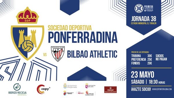 Ponfe vs Bilbao Ath