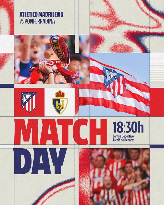 atlético madrileño vs ponferradina