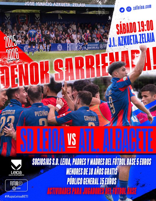 SD Leioa vs Atlético Albacete