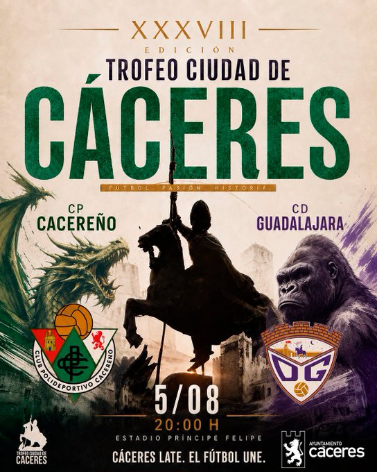 cacereño vs guadalajara