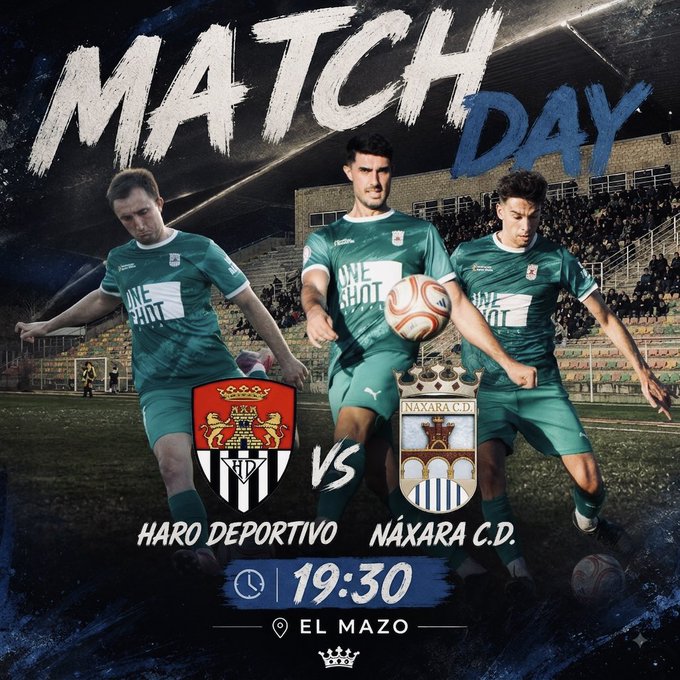 Haro Deportivo vs Náxara CD