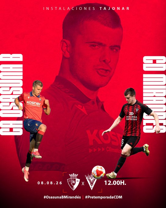 osasuna promesas vs cd mirandés