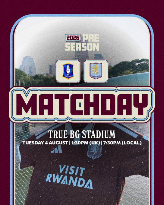 Pathun United vs Aston Villa
