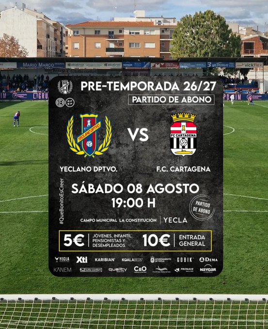 yeclano deportivo vs cartagena